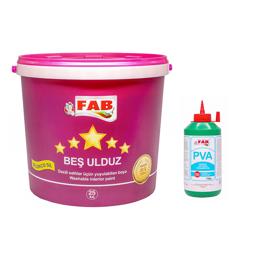FAB BEŞ ULDUZ INTERIOR 25KQ HƏDİYYƏLİ