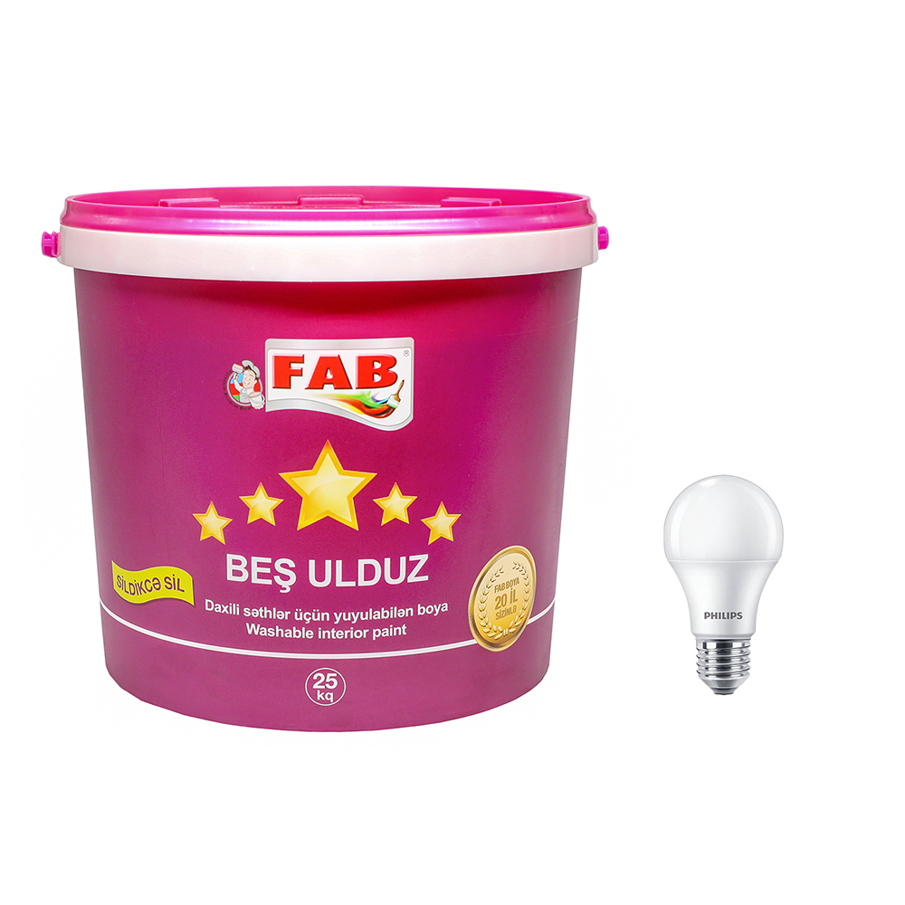 FAB BEŞ ULDUZ INTERIOR 25KQ HƏDİYYƏLİ