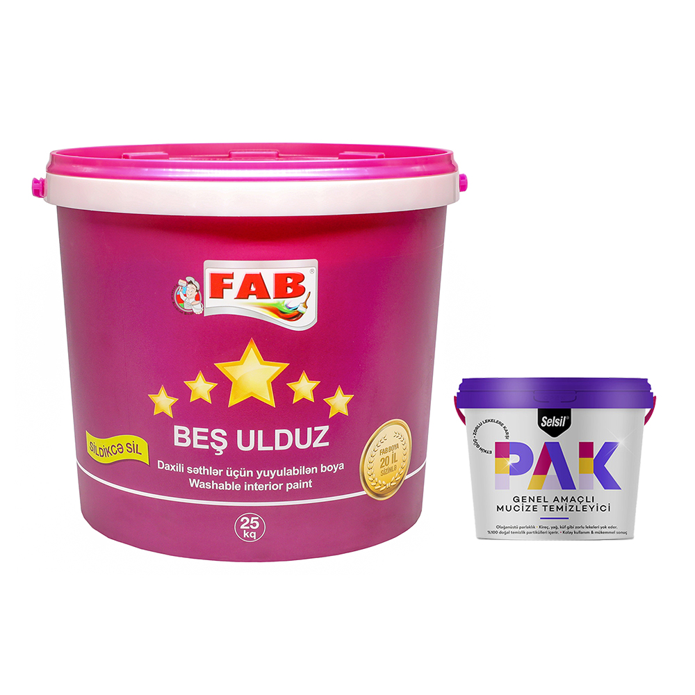 FAB BEŞ ULDUZ INTERIOR 25KQ HƏDİYYƏLİ