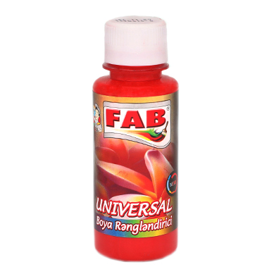 FAB COLORMIX UNIVERSAL B.QIRMIZI 100 ML