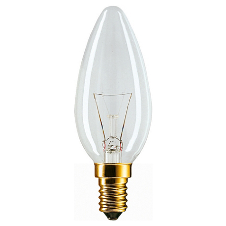 PHILIPS LAMPA SADƏ 60W E14 230V B35