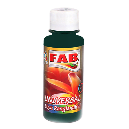 FAB COLORMIX UNIVERSAL TÜND YAŞIL 100 ML